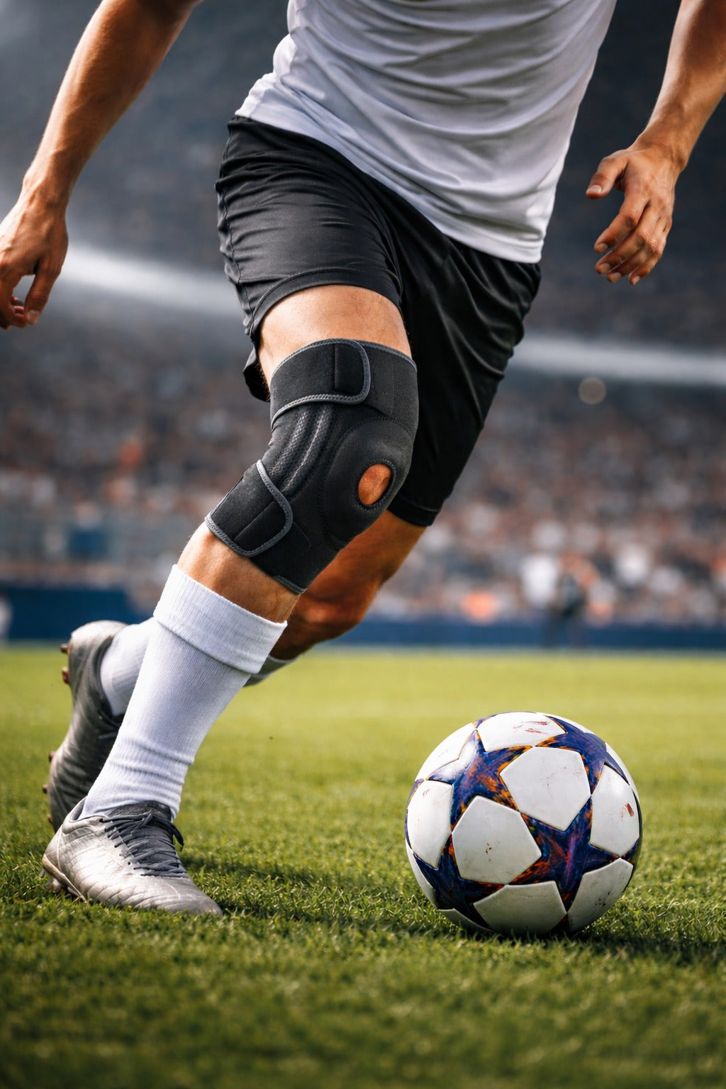 Adjustable Knee Brace with Compression | Breathable Neoprene