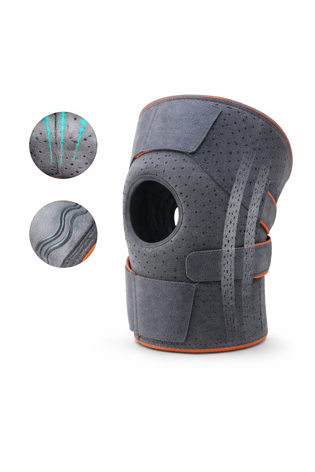 Adjustable Knee Brace with Compression | Breathable Neoprene